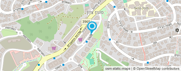 מפת הגעה אל הראל - פחחות וצבע מפת הגעה אל הראל - פחחות וצבע