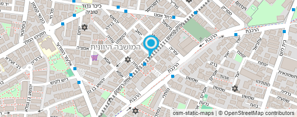 מפת הגעה אל חיוקה שף תאכל