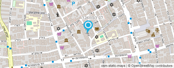 מפת הגעה אל נעמה אור אורני  משרד עורכי דין