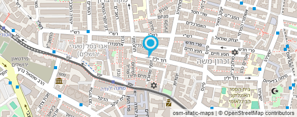 מפת הגעה אל ישרים משה