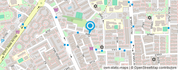 מפת הגעה אל רונית הלבשה