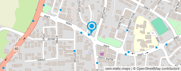 מפת הגעה אל ספריה ציבורית