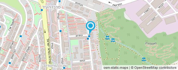 מפת הגעה אל הבית של יעל - צהרון ביתי