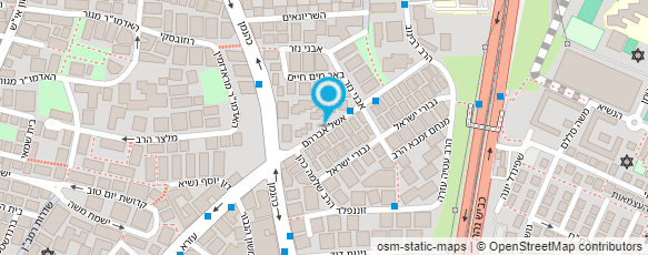 מפת הגעה אל הדסה לימודי נגינה בכינור