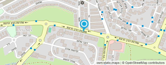 מפת הגעה אל עו"ד רוזנשטרוך יצחק