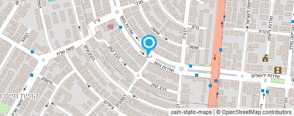 מפת הגעה אל עו"ד רמות רועי