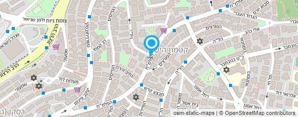 מפת הגעה אל הסימנים של חן