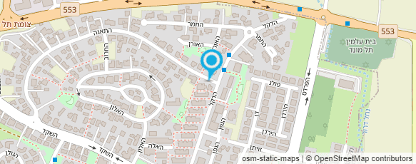 מפת הגעה אל ג.ש מעליות בניה