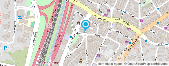 מפת הגעה אל עו"ד ורד זוארץ הרמן