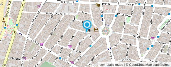 מפת הגעה אל עו"ד דיין טל