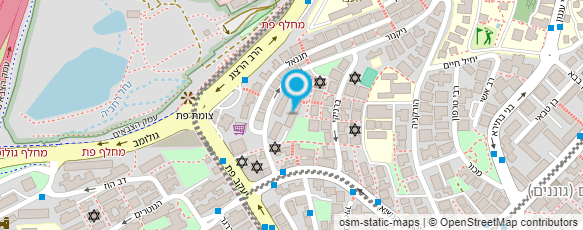 מפת הגעה אל יוסי לוי -שדכן לדתיים