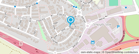 מפת הגעה אל עו"ד יצחק הדרי רינת