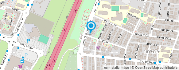 מפת הגעה אל יעל אשורי בניית ציפורניים