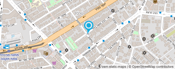 מפת הגעה אל איציק צבעי מקצועי