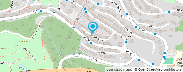 מפת הגעה אל עו"ד ומגשרת אביעוז זיכריני