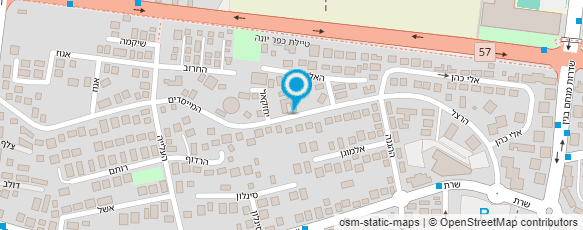 מפת הגעה אל עו"ד לוגסי דניאל