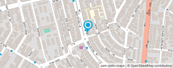 מפת הגעה אל ד"ר זאניש שני