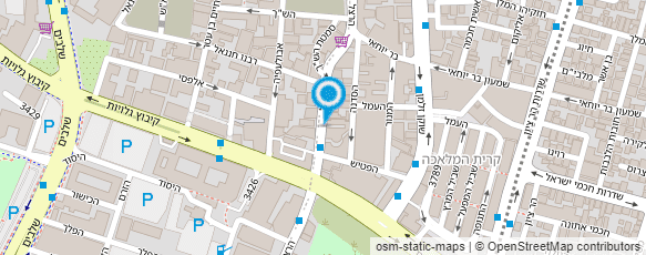 מפת הגעה אל יניב פרדו אדריכלים