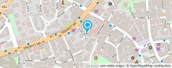 מפת הגעה אל מתאמנים לחיים