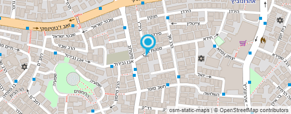 מפת הגעה אל בליבנו-מרכז לילדים נפגעי טראומה מינית