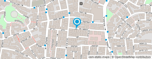 מפת הגעה אל אולם ברכת משה