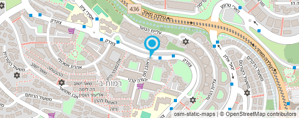 מפת הגעה אל עו"ד בן-שטרית הודיה