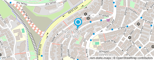 מפת הגעה אל פרופ' יואב כהן