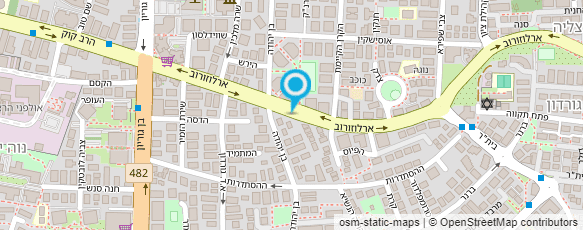 מפת הגעה אל עו"ד בן אהרון רבקה