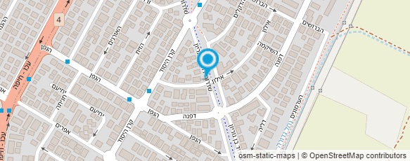 מפת הגעה אל דודי שמש השלום