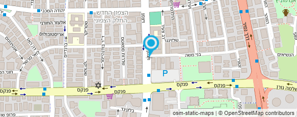 מפת הגעה אל עו"ד לאופר דניאל