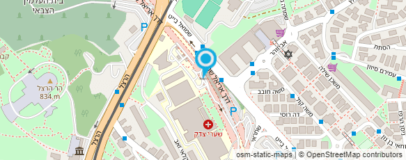 מפת הגעה אל פרופ' סליס תגר