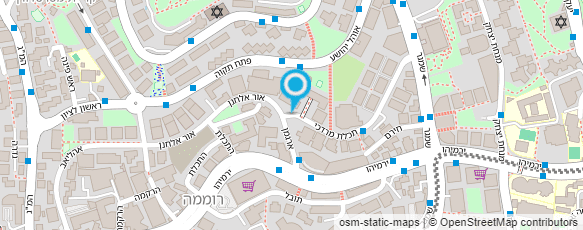 מפת הגעה אל יואב טוניק - דיקור סיני