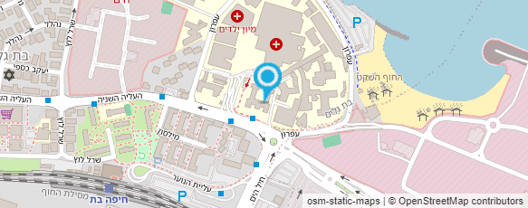 מפת הגעה אל פרופ' בר-סלע גיל