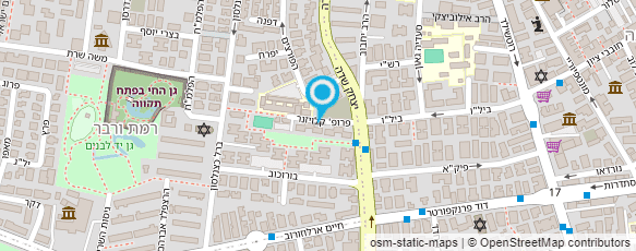 מפת הגעה אל אריאל גולדשטיין