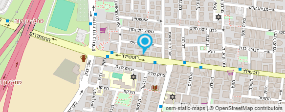 מפת הגעה אל נטע-לי לוי - ריקוד על עמוד