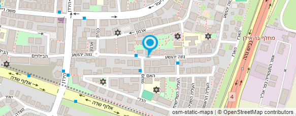 מפת הגעה אל דשה עיצוב שיער