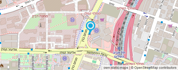 מפת הגעה אל עו"ד אשכנזי אלעד