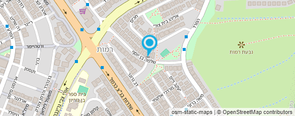 מפת הגעה אל ידין אדר - מורה לתופים