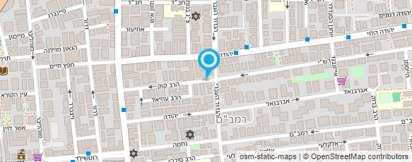 מפת הגעה אל עו"ד אברמוביץ אליס