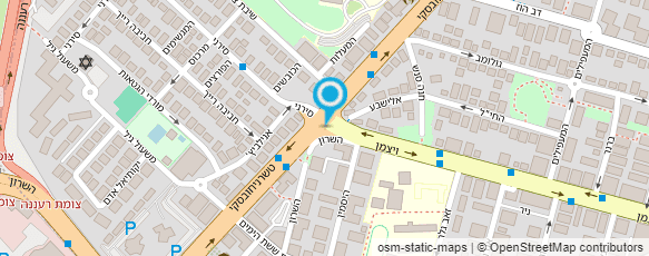 מפת הגעה אל צבעים בפארק