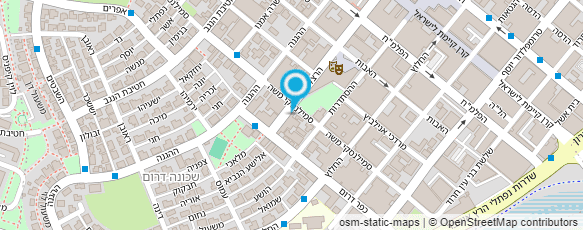 מפת הגעה אל קפה ג'יראן