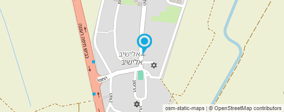 מפת הגעה אל יובי'ס ארועים בטבע  Yuvi's