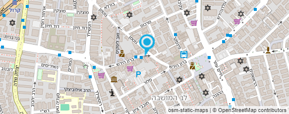 מפת הגעה אל תקווה ואיציק חומוס