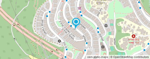 מפת הגעה אל עו"ד רוזנטל אברהם