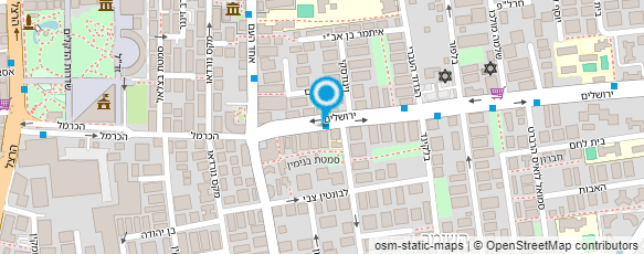 מפת הגעה אל מתפרת אלן