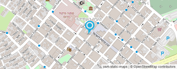 מפת הגעה אל הלגה טוסט נקניק & נקניקיות - באר שבע