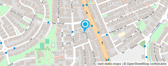 מפת הגעה אל אורי רכבי ייעוץ והדרכה