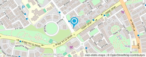 מפת הגעה אל בני קדם - עיסוי הוליסטי