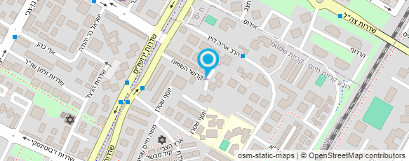 מפת הגעה אל ש.פ. אינסטלציה