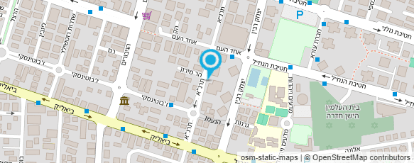 מפת הגעה אל ויינר טניה מנהלת חשבונות ראשית